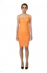 ‘Sunset’ Apricot Dress